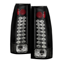 Chevy C/K Series 1500-3500 88-98 / Sierra 88-98 / Blazer 92-94 / Suburban 92-99 / Tahoe 94-99 / Escalade LED Bakljus - Svarta Spyder Auto